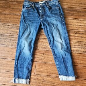 Mother Size 28 Scrapper Cuff‎ Ankle Fray